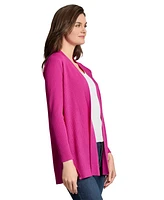 Jones New York Petite Long Sleeve Cardigan Sweater