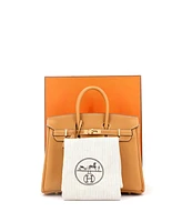 Pre-Owned Hermes Birkin 25 Handbag Brown Maurice with Gold Hardware