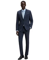 Boss by Hugo Boss Men's Micro-Patterned Stretch Slim-Fit Suit