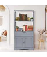 Bathroom Storage Cabinet with Drawer and Shelf Floor Cabinet