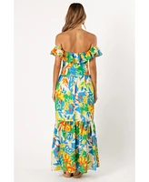 Petal and Pup Women's Harriet Off Shoulder Maxi Dress