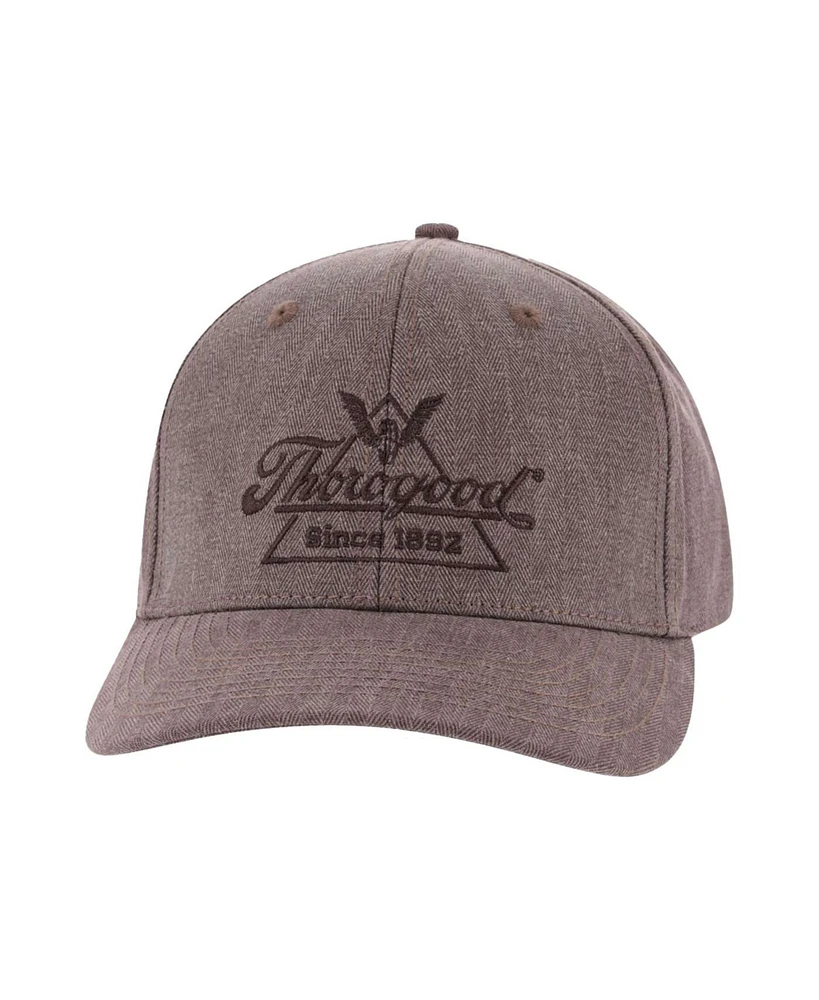 Thorogood Men's Crafting Herringbone Leather Strap Hat