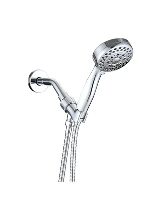 Rainsken Shower Head with Handheld High Pressure, 5 Mode Adjustable