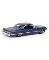1/64 1963 Chevrolet Impala Blue & Gold, California Lowriders