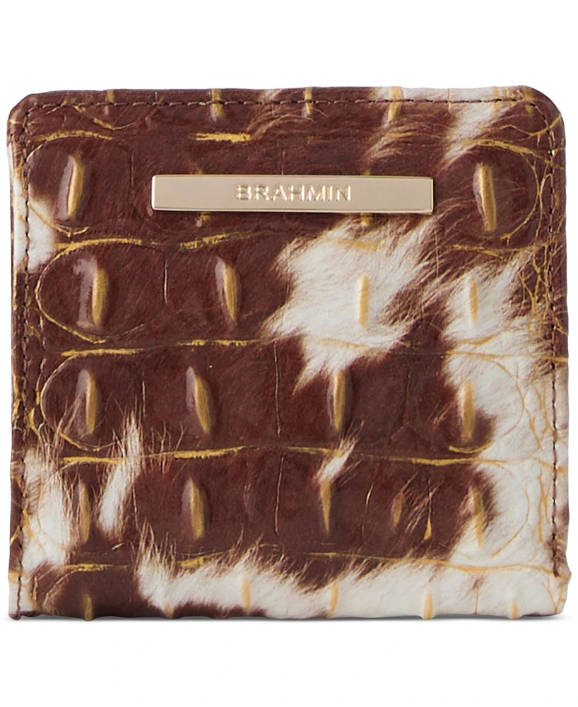 Brahmin Jane Melbourne Embossed Leather Wallet