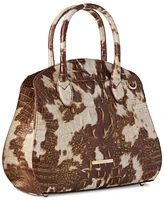 Brahmin Rosetta Melbourne Leather Satchel