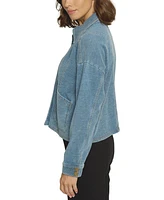 Central Park West Women's Cropped Barn Jacket