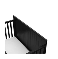 Graco Hadley 5-in-1 Convertible Crib with Drawer (Black)