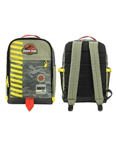 Jurassic Park Logo 16” Tan & Camo Backpack