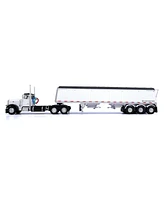 First Gear Dcp 1/64 & Peterbilt 379 Day Cab with Lode King Grain Trailer 60