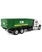 First Gear 1/34 Mack Granite Mp Waste Management Truck w/ Roll-off Container