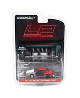 1/64 1987 Ford Mustang Lx Project Car Red Gray w/ Black Door Lp Diecast
