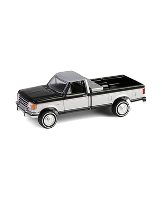 1/64 1990 F-250 w/ Tool Box Black & Silver Metallic Down on the Farm 10 48100- E