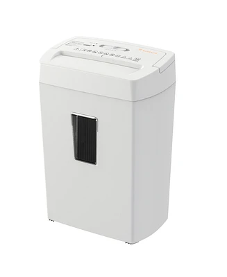 Bonsaii Heavy-Duty Cross-Cut Shredder, Handles up to 12 Sheets at Once, Providing P-4 high Security, Credit Cards, Mail & taples, 5.5-Gallon bin with