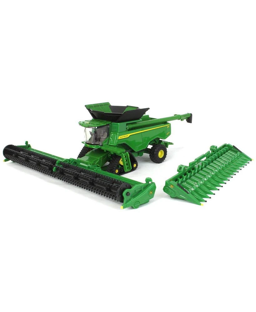 Ertl 1/64 John Deere X9 1000 Combine with Draper & Corn Heads 45779