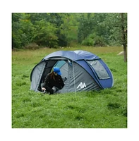 Adobe 2–3 Person Stargazing Pop-Up Camping Tent with Skylight, Instant Setup, Dual Doors, Mesh Windows, and Removable Rainfly – Lightwei