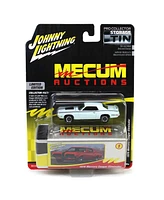 1/64 1970 Mercury Cougar Eliminator White Mecum Johnny Lightning Storage Tin