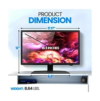 Pyle 18.5'' Eled Rv Digital Tv - Hd Flat Screen Tv with Dvd Combo (PLTLD19)