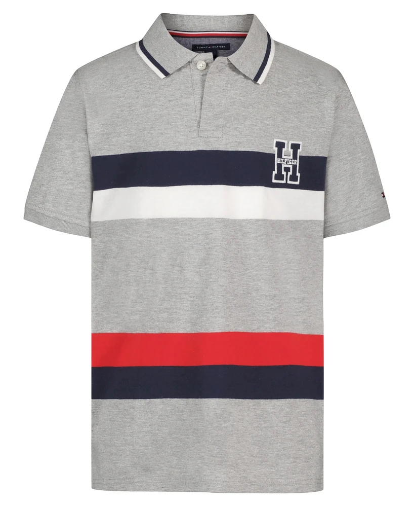 Tommy Hilfiger Little and Toddler Boys Global Eng Polo Shirt