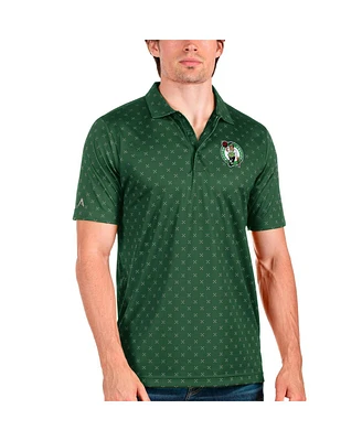 Antigua Men's Kelly Green Boston Celtics Spark Polo Shirt
