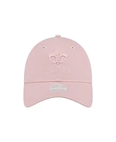 New Era Women's Light Pink New Orleans Saints Main 9TWENTY Adjustable Hat Main 9TWENTY Adjustable Hat