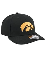 New Era Men's Black Iowa Hawkeyes Low Profile 9FIFTY Snapback Hat