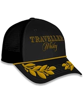 Jr Motorsports Official Team Apparel Men's Black/Gold Justin Allgaier Traveler Whiskey Trucker Adjustable Hat