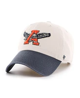 '47 Brand Men's Cream Auburn Tigers Grand Stand Clean Up Adjustable Hat