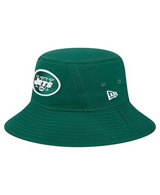 New Era Men's Green York Jets Main Bucket Hat