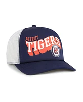 '47 Brand Men's Navy Detroit Tigers Meander Foam Trucker Snapback Hat