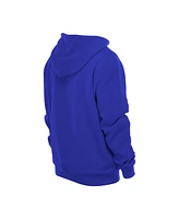 New Era Men's Royal Milwaukee Bucks 2024/25 City Edition Chenille Heavyweight Pullover Hoodie