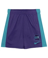 Nike Little Boys and Girls 2-Piece Court Purple Arizona Diamondbacks 2025 City Connect T-Shirt Shorts Set