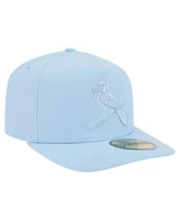 New Era Men's Light Blue St. Louis Cardinals Color Pack A-Frame 59FIFTY Fitted Hat