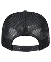 New Era Men's Navy/Black Houston Texans Adventure Drinks Pattern 9SEVENTY Stretch-Snap Hat
