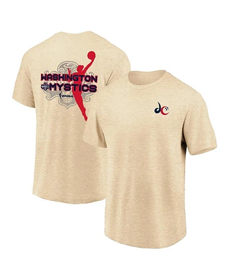 Fanatics Men's and Women's Natural Washington Mystics Wnba Team Elite T-Shirt