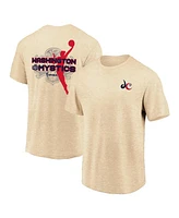 Fanatics Men's and Women's Natural Washington Mystics Wnba Team Elite T-Shirt