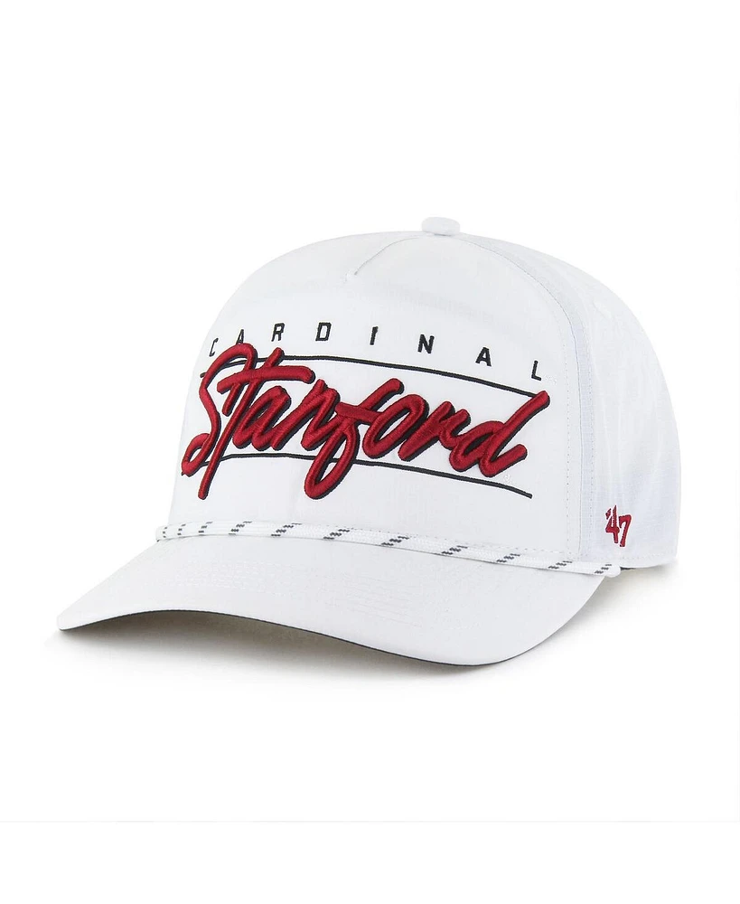 '47 Brand Men's White Stanford Cardinal Condor Hitch Brrr Adjustable Hat