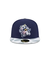 New Era Men's Navy Wisconsin Timber Rattlers Theme Nights 59FIFTY Fitted Hat