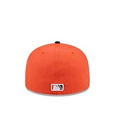 New Era Men's White Peoria Chiefs Theme Nights 59FIFTY Fitted Hat