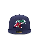 New Era Men's Navy Fort Myers Mighty Mussels Theme Nights 59FIFTY Fitted Hat