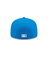 New Era Men's White Durham Bulls Theme Nights 59FIFTY Fitted Hat