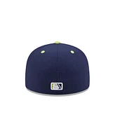 New Era Men's Navy Bowling Green Hot Rods Theme Nights 59FIFTY Fitted Hat
