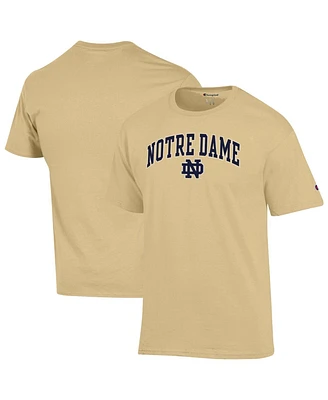 Champion Men's Gold Notre Dame Fighting Irish Arch Over Logo T-Shirt