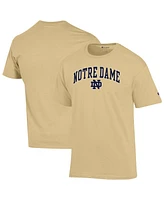 Champion Men's Gold Notre Dame Fighting Irish Arch Over Logo T-Shirt
