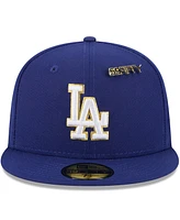 New Era Men's Royal Los Angeles Dodgers 2025 59FIFTY Day Fitted with Pins Hat