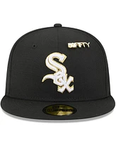 New Era Men's Black Chicago White Sox 2025 59FIFTY Day Fitted with Pins Hat