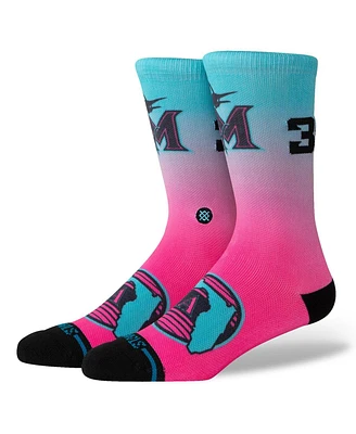 Stance Men's and Women's Pink Miami Marlins 2025 City Connect Crew Socks