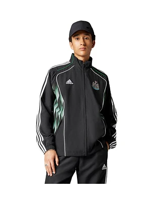 Adidas Men's Black Newcastle United Urban Purist Aeroready Full-Zip Track Jacket