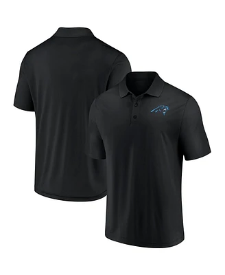 Fanatics Men's Black Carolina Panthers Polo Shirt
