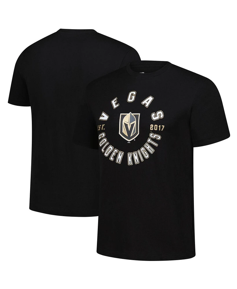 Fanatics Men's Black Vegas Golden Knights Serve T-Shirt